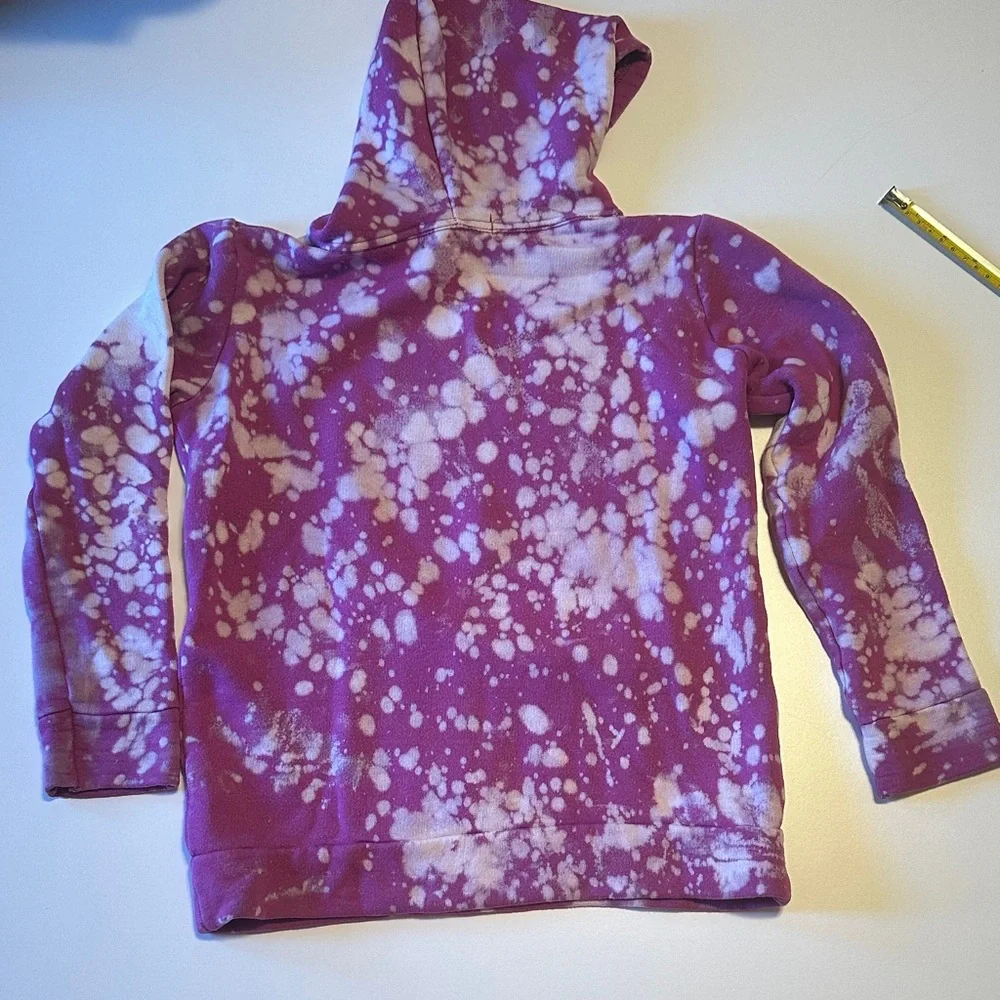 Purple Pixies Kids Tie Dye Sweatshirt Hoodie